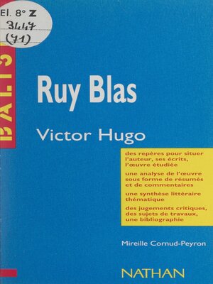 cover image of Ruy Blas